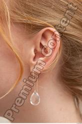 Ear Woman White Jewel Average